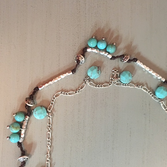 Lucky Brand mixed-media necklace. ~Like New~ - Picture 3 of 5